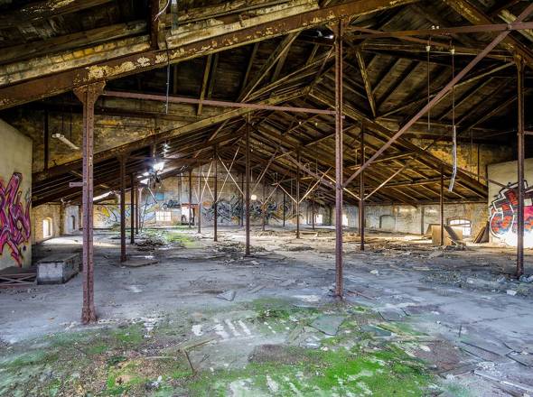 Obergeschoss Produktionsgebäude