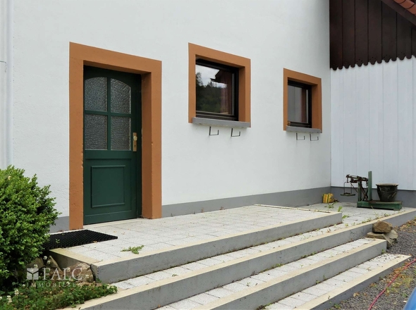 Hintereingang der Jause 