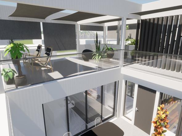 Dachterrasse