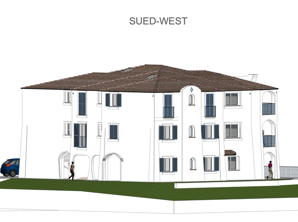 Süd-West-Ansicht