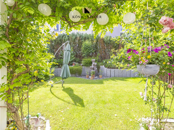 Ihr schöner Blick in den Garten