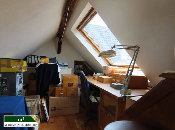 Arbeitsbereich Spitzboden