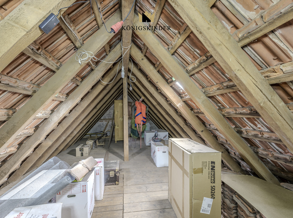 Ausbauoption 2: Dachstock noch nicht vorbereitet