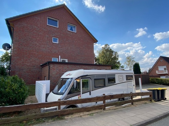 Großer Caravanparkplatz