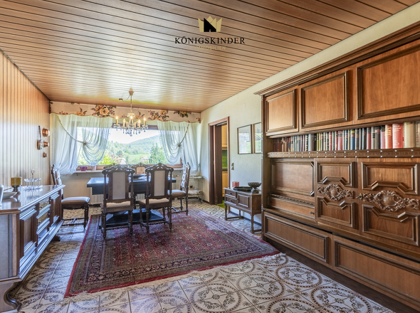 Blick zum Essbereich