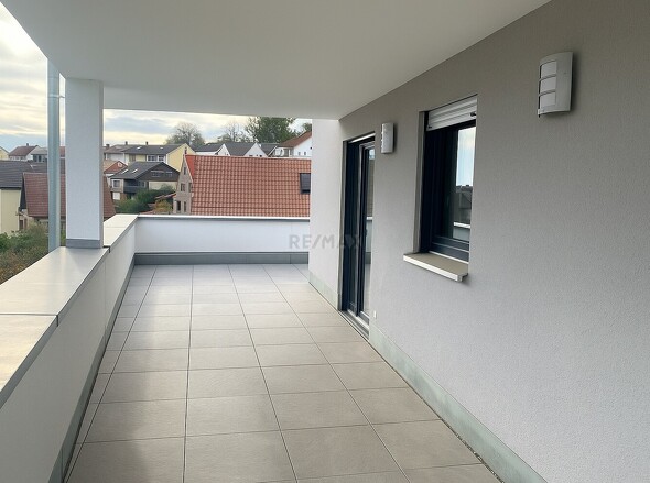 Dachterrasse überdacht vorne