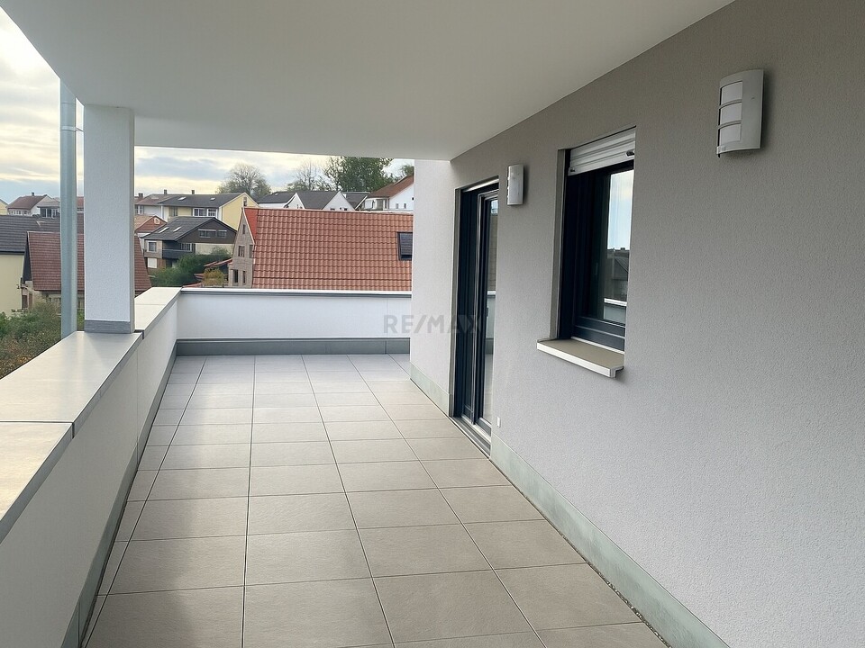 Dachterrasse überdacht vorne