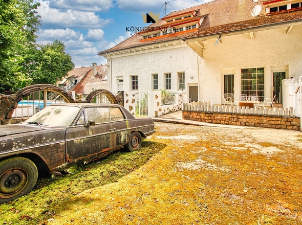Oldtimer im Dornröschenschlaf inklusive 