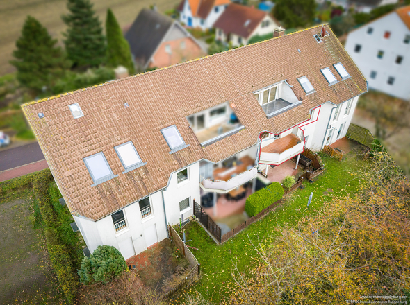 Hausrückansicht