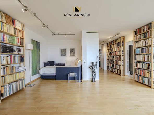 Großer Wohn,- Essbereich mit Nische