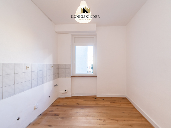 Die Küche überzeugt durch ihren praktischen Schnitt