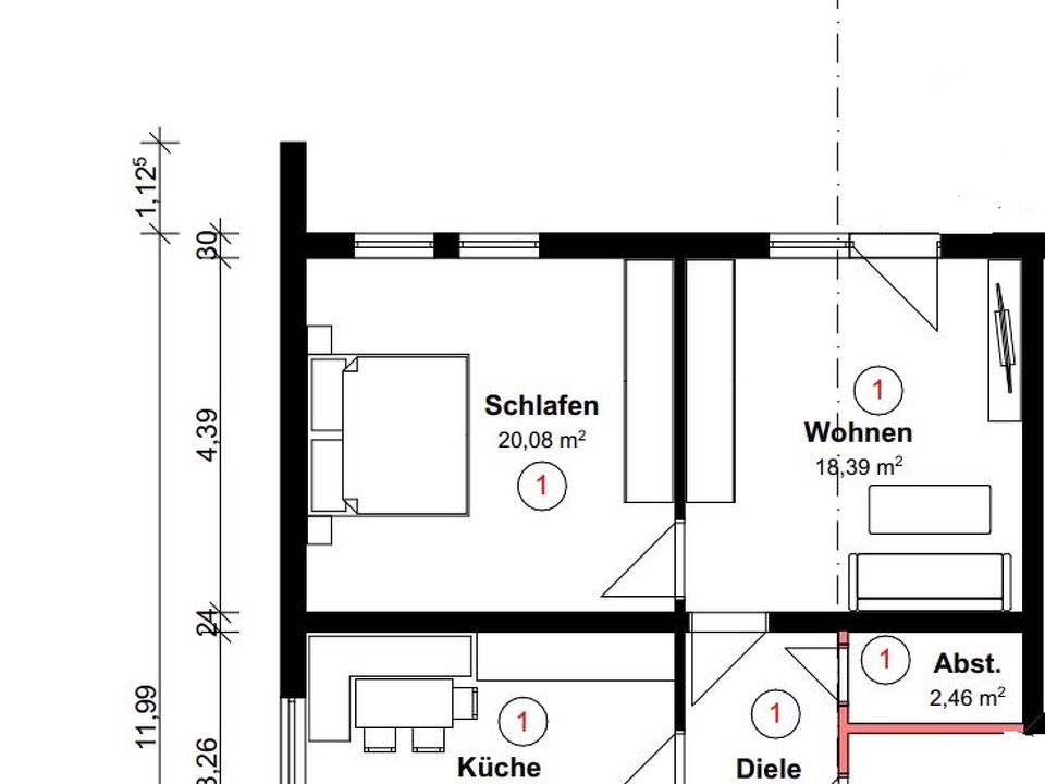 Wohnung Nr. 1 
