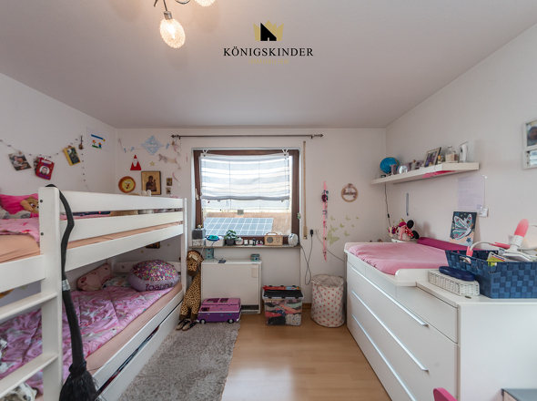 Ideal als Kinderzimmer oder fürs Arbeiten von Zuhause -vielseitig nutzbar