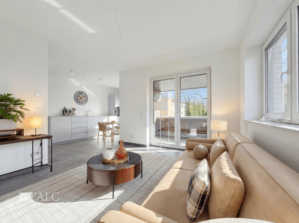 Wohnbereich mit Loggia