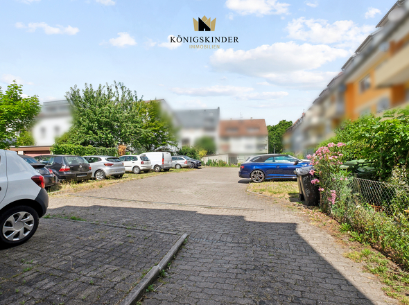 Stellplatz im Innenhof