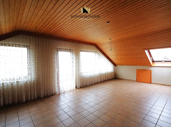 Und im Dach die mögliche zweite Wohnung...