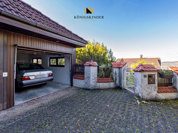 Endlich Zuhause - Auto in die Garage... 