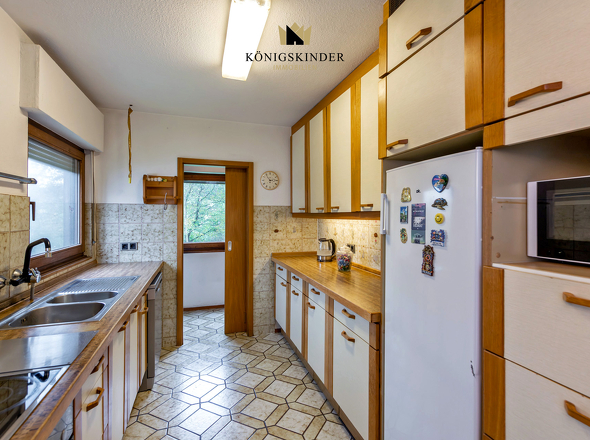 Sehr praktisch: Die Küche ist direkt daneben - kurze Wege... 