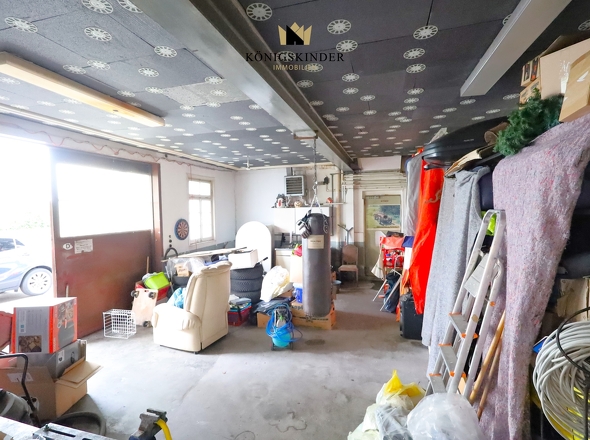 Die Werkstatt - vielfältig zu nutzen.