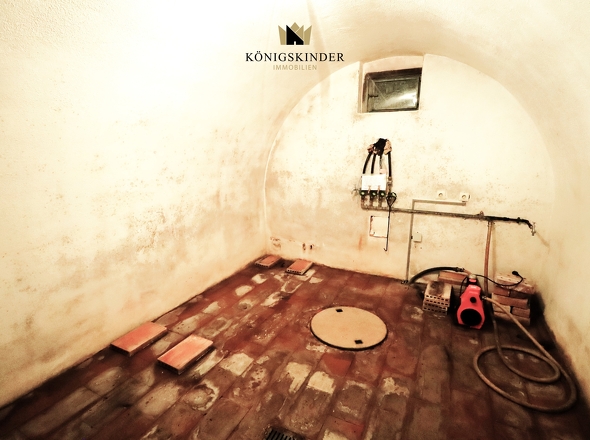 Der traditionelle, gut temperierte Gewölbekeller...