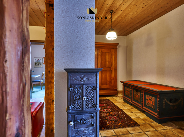 der Weg zu den ZImmern