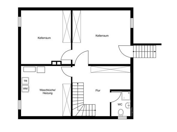 Grundriss Keller