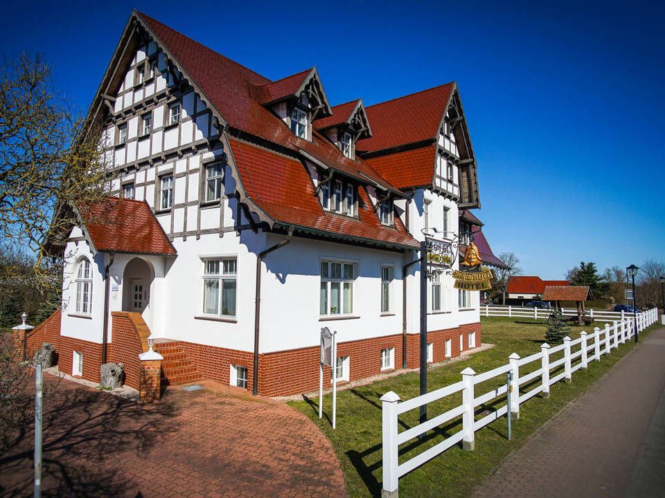 Seitenansicht Seiteneingang