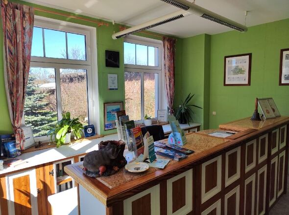 Rezeptionsbereich von links