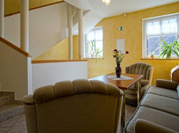 Treppenhaus im Obergeschoss