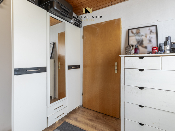 Ruhiges separates Schlafzimmer