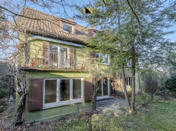 Haus Ansicht Gartenseite