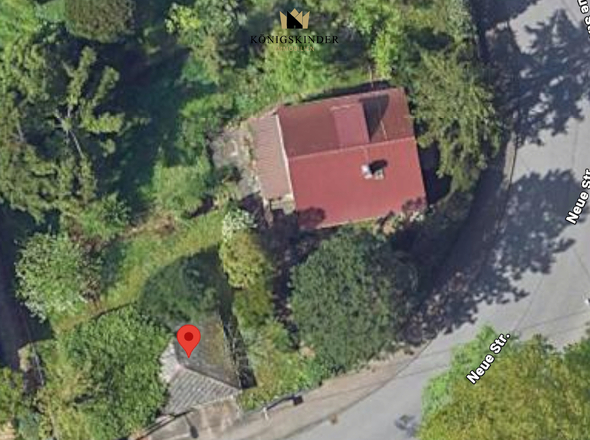 Grundstück von Oben 