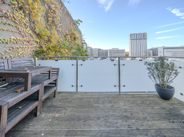 Dachterrasse (Wohnung links)