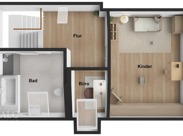 Grundriss Dachgeschoss