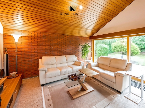 Blick ins Wohnzimmer