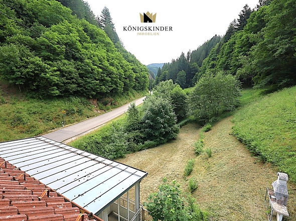 ...hat man einen freien Blick ins Tal