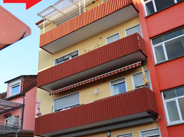 Rückansicht Gebäude