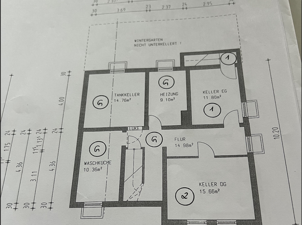 Grundriss - Kellergeschoss