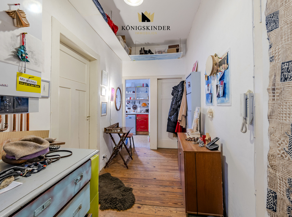 Flur Zugang Küche / Bad / sep. WC