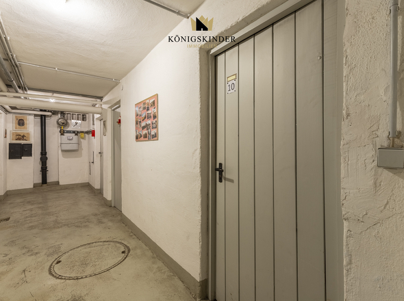 Eigener Kellerabteil – praktischer Stauraum