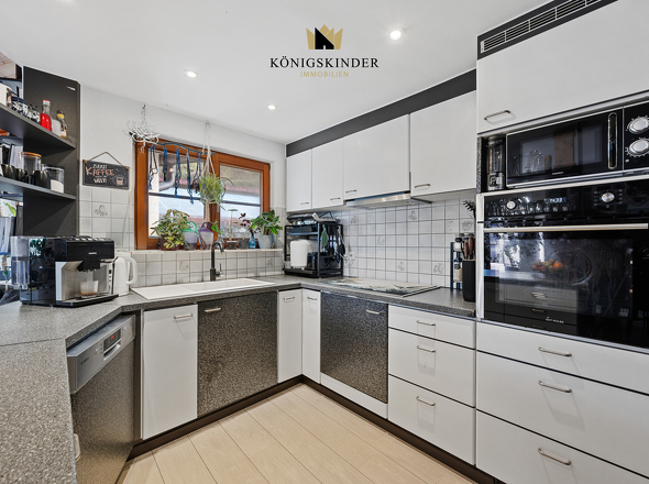 ...offene Küche ist auch da...