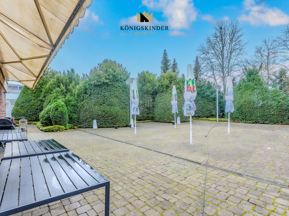 Außenbereich Bewirtung