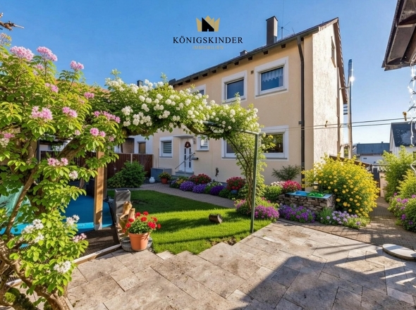 Hausansicht Gartenseite