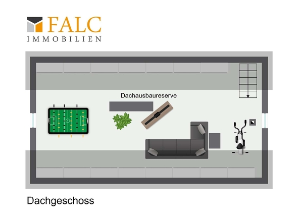 Grundriss Dachgeschoss 