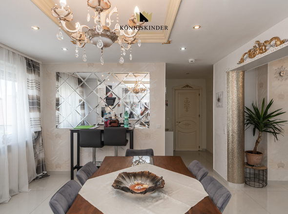 1.OG Sicht Ess- & Eingangsbereich