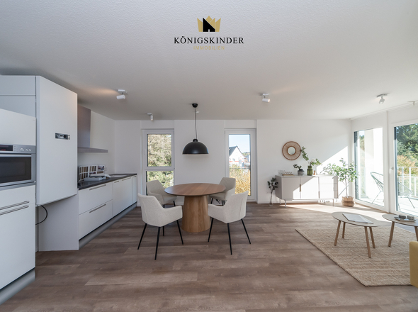 Wohn-/Essbereich Musterwohnung