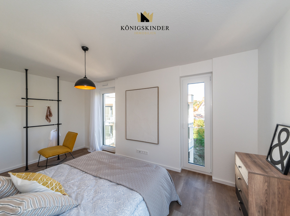 Schlafzimmer Musterwohnung