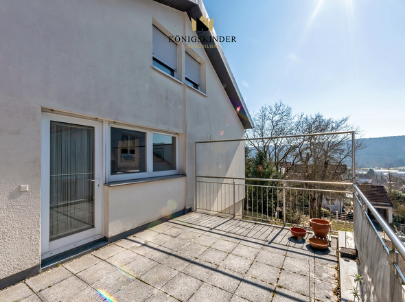 Große Terrasse mit Fernblick & Pergola