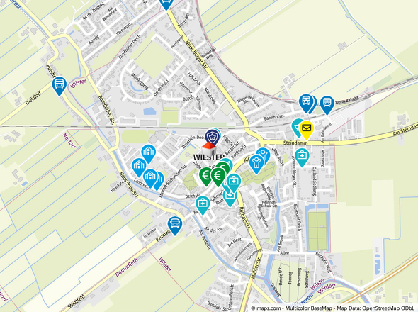 Geolyzer Kartenausschnitt