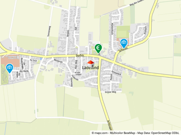 Geolyzer Kartenausschnitt